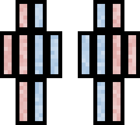 outline red-and-blue pale