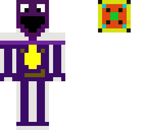 purple guy pixel