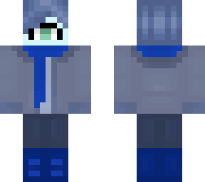 blue alien boy