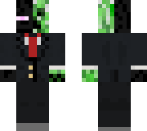 mr.enderman fused with mr. creeper