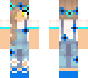 blue girl