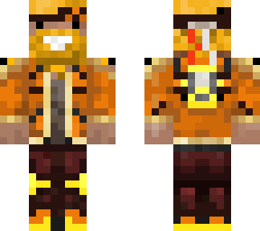 cyberpunk orange gold gangster cyborg neon cool badass blonde (fat sexy ****)