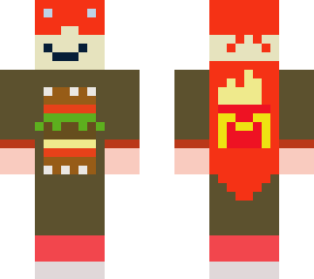 hamburger man!