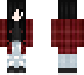 plaid girl