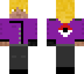 purple jacket w/ emblem