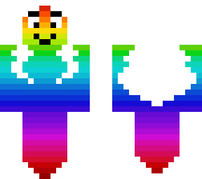 rainbow girl