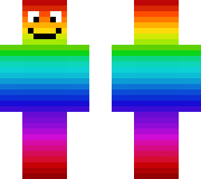 rainbow person
