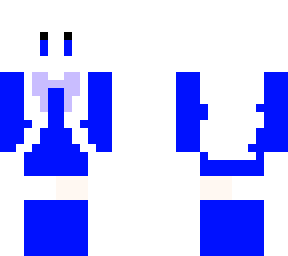 white blue cute