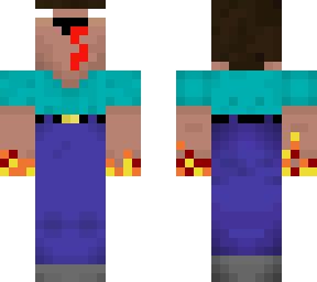 ...herobrine noob... (it took 3 hours to make!!!) read desc