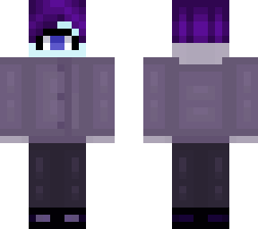 blue alien w purple