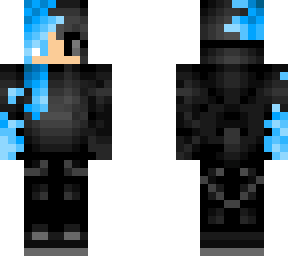 blue-black girl