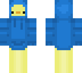 duck hoodie blue