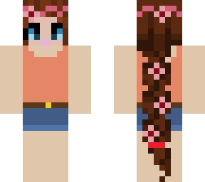 flowery braid