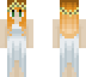 girl in white dress
