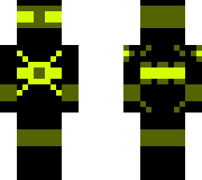 ninja robot green and yellow