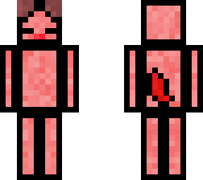 pink and black dog