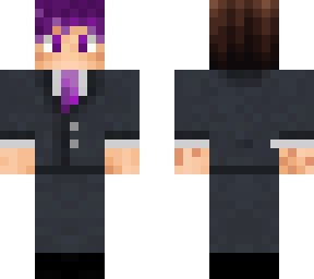 purple suit man