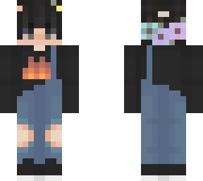 boy with flower head band