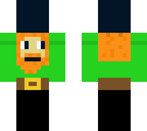 leprechaun with pot of gold