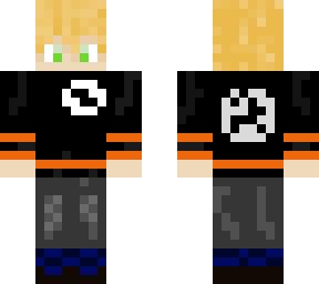 my dbz character (ssj form)