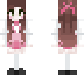 pink high school girl