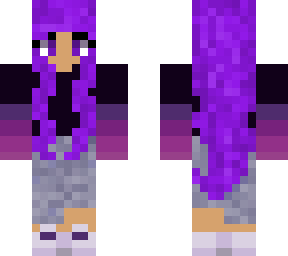 purple girl