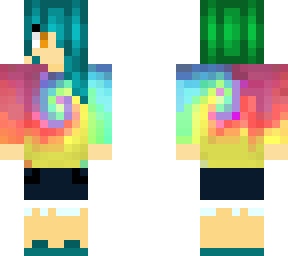 rainbow girl