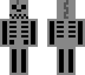 there is a brick in the top of his skull