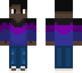 black purple blue calico oc