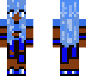 blue muff