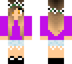 purple girl