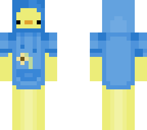 spring blue duck