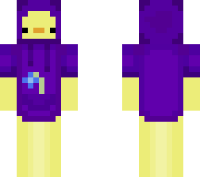 spring purple duck