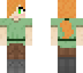 stylized minecraft alex 2.0