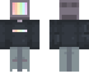 television head (fixed arms)