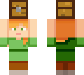 alex carrying chest