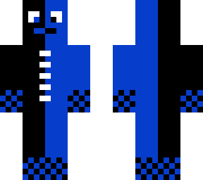 black and blue