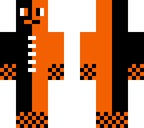 black and orange guy