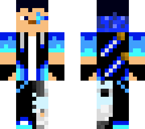 blue nova robot man