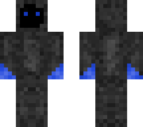blue shadow man
