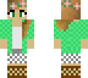 checkered girl