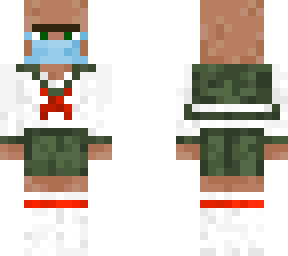 corona ready villager in seifuku