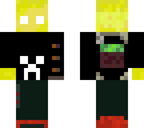 cursed golden minecraft robot