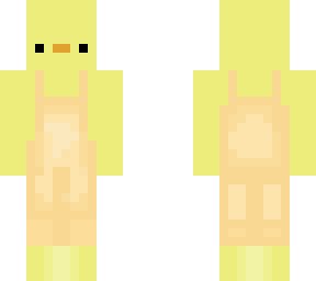duck in tan overalls