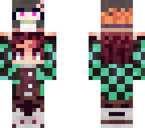 Nezuko Minecraft Skin