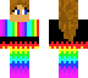 rainbow girl