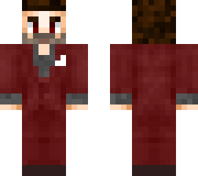 red suit
