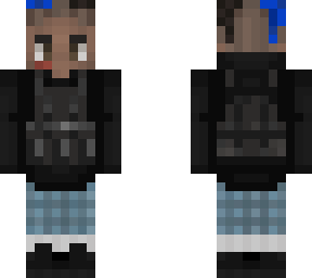 ***tentacion blue hair