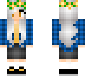 ~edited~ silver hair, ravenclaw casual