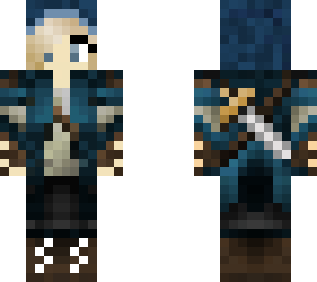 blue female assassin